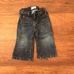 Gapkids size 12-18 mos girl trouser denim jeans